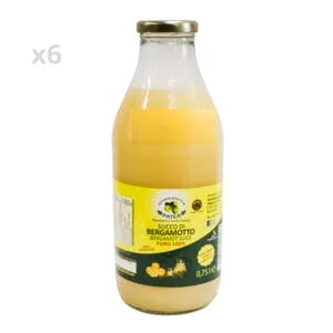 100% pure bergamot juice, 6x750ml