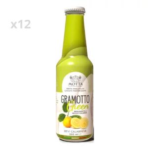 Gramotto Green, bibita gassata al bergamotto 20cl, confezione da 12pz | Artigiano in Fiera