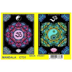 Cartellina da colorare in velluto e cartoncino pennarelli inclusi: Mandala | Artigiano in Fiera
