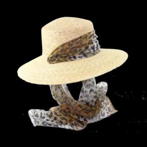 Panter, cappello in paglia naturale | Artigiano in Fiera