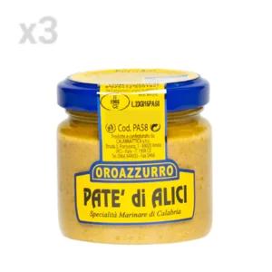 Paté di alici in olio extravergine d'oliva, 3x85g | Artigiano in Fiera