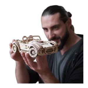 Modello meccanico in legno: Drift Cobra Racing Car | Artigiano in Fiera
