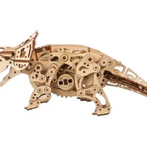 Modelli meccanici in legno: Triceratopo | Artigiano in Fiera
