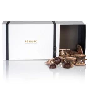 Cioccolatini marroni e cioccolato fondente Pregiata Pasticceria Perrino, 350g | Artigiano in Fiera