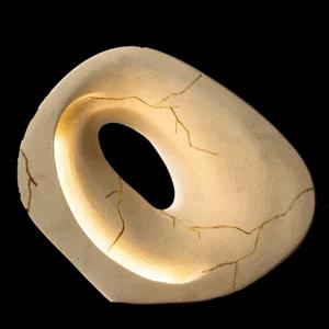 Lampada in pietra leccese, Linea Kintsugi | Artigiano in Fiera