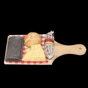Tagliere gastronomico con grattugia, 320g | Artigiano in Fiera