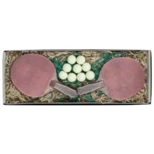 Set ping pong in cioccolato, 240g | Artigiano in Fiera