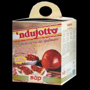 Ndujotto, salame fine leggermente piccante, 160g | Artigiano in Fiera