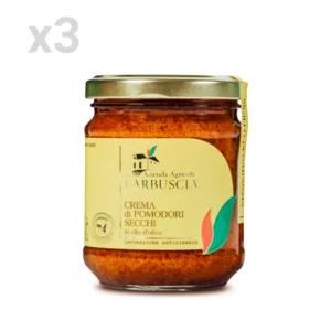 Crema di pomodori secchi in olio d’oliva, 3x190g | Artigiano in Fiera