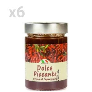 Crema di peperoncino piccante; Dolce Piccante 6x400g | Artigiano in Fiera