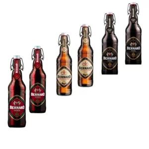 Bernard confezione degustazione birre: 2 lager. 2 dark, 2 amber da 0,5L cad | Artigiano in Fiera