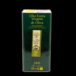 Olio Evo italiano estratto a freddo in latta, 4x5L | Artigiano in Fiera