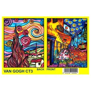 Cartellina con disegno in velluto da colorare, Van Gogh | Artigiano in Fiera