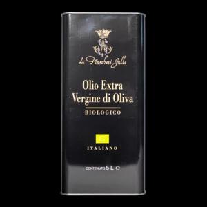 Olio extravergine di oliva Biologico dei Marchesi Gallo in latta, 5L | Artigiano in Fiera