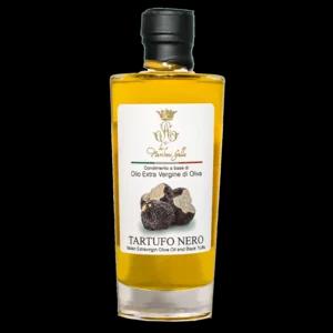 Olio EVO Marchesi Gallo aromatizzato al Tartufo nero in bottiglia, 200ml | Artigiano in Fiera