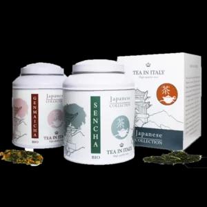 Set Japanese Tea Deluxe: 2 confezioni di Te Bio da 100g | Artigiano in Fiera