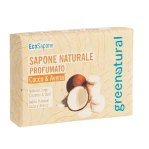 Greenatural - Saponetta naturale cocco & avena, 75g | Artigiano in Fiera