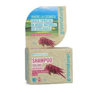 Greenatural - shampoo solido nutriente amaranto & chia, 55g | Artigiano in Fiera