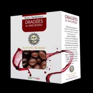 Box regalo, 4 confezioni di Dragée di cioccolato ripieni di liquori tradizionali | Artigiano in Fiera