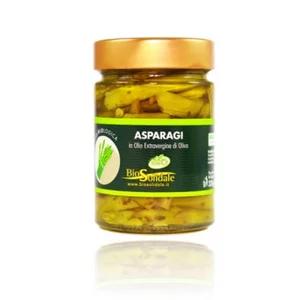 Asparagi bio in olio extravergine di oliva bio, 300g | Artigiano in Fiera