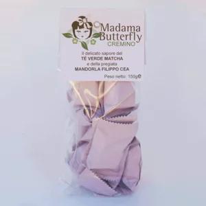 Cremini Madama Butterfly al tè verde Matcha e mandorle Filippo Cea, 150 g | Artigiano in Fiera