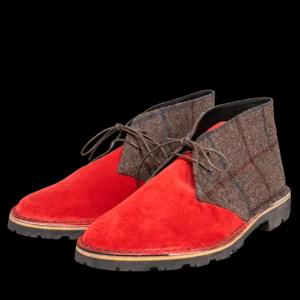 Scarpe Snualo Desert Boots, marrone-rosso | Artigiano in Fiera