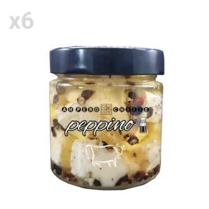 Peppino - formaggio sott'olio pepe: Ahperocheese, 6x220g | Artigiano in Fiera