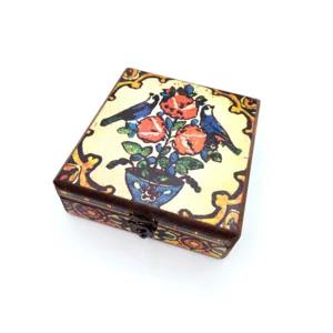 Pistilli di zafferano 0,25g e pistacchi persiani 100g, con scatola regalo fantasia 10 | Artigiano in Fiera