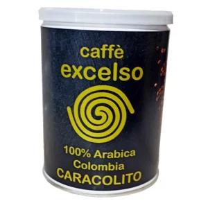 Caffè Colombia Caracolito 100% arabica, in grani, barattolo da 250g | Artigiano in Fiera