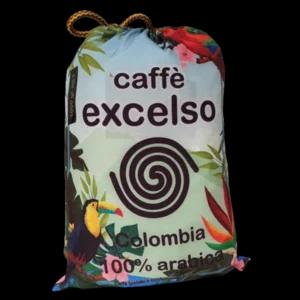 Caffè Excelso Colombia 100% Arabica Supremo, Pacco da 1Kg Macinato Espresso | Artigiano in Fiera