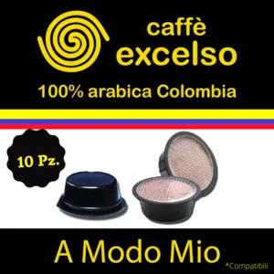 Capsule compatibili A Modo Mio, Caffè Excelso Colombia 100% Arabica Supremo, 10pz | Artigiano in Fiera