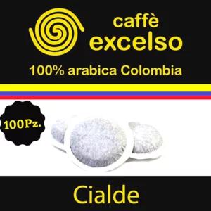 Cialde Caffè Excelso Colombia 100% Arabica Supremo, 44mm, 100pz | Artigiano in Fiera