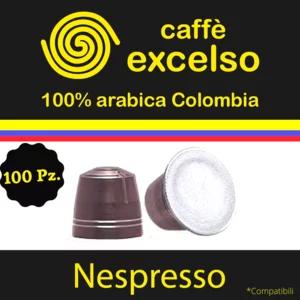 Capsule compatibili Nespresso Caffè Excelso Colombia 100% Arabica Supremo, 100pz | Artigiano in Fiera
