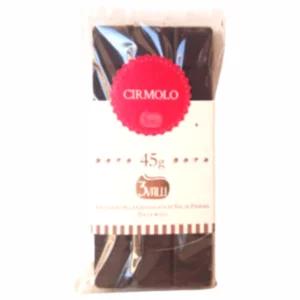 Cioccolato fondente all'olio essenziale di Cirmolo, 45g | Artigiano in Fiera